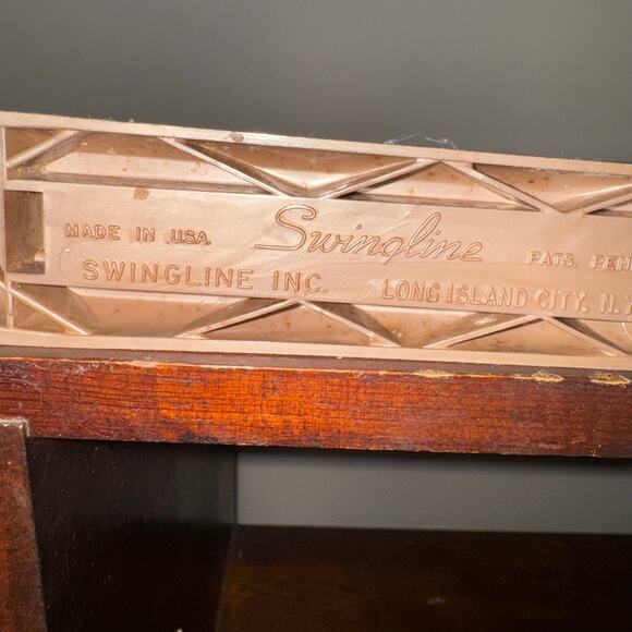 Swingline 77 S Stapler 6" Desk Top Office 2-Tone Brown Vintage USA. Home Office - Picture 3 of 10